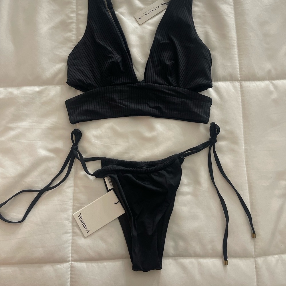 Vitamin A Milana Bottom Black